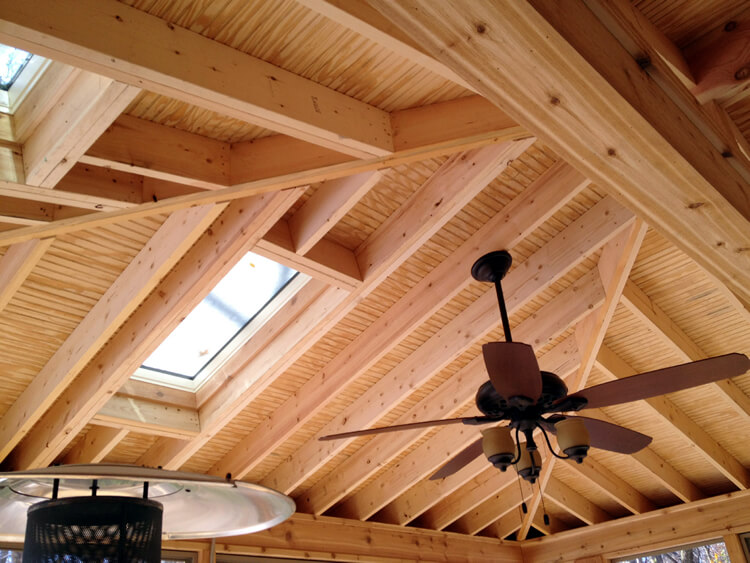 Custom screen porch