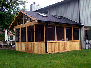 screened porch