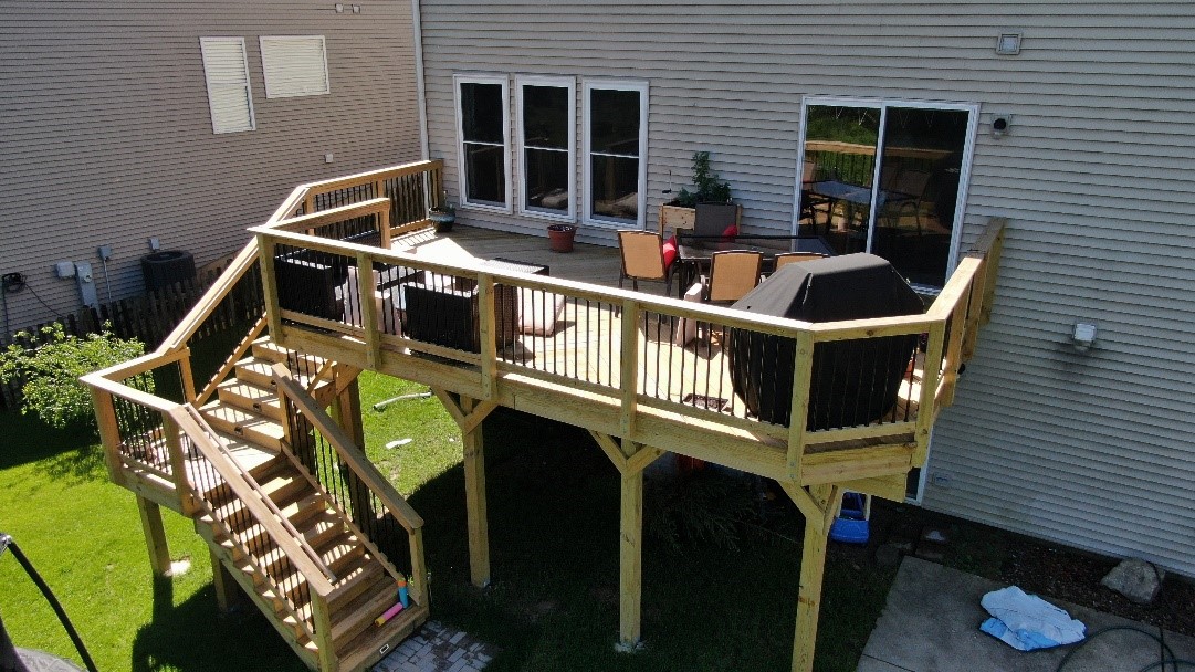 raised deck