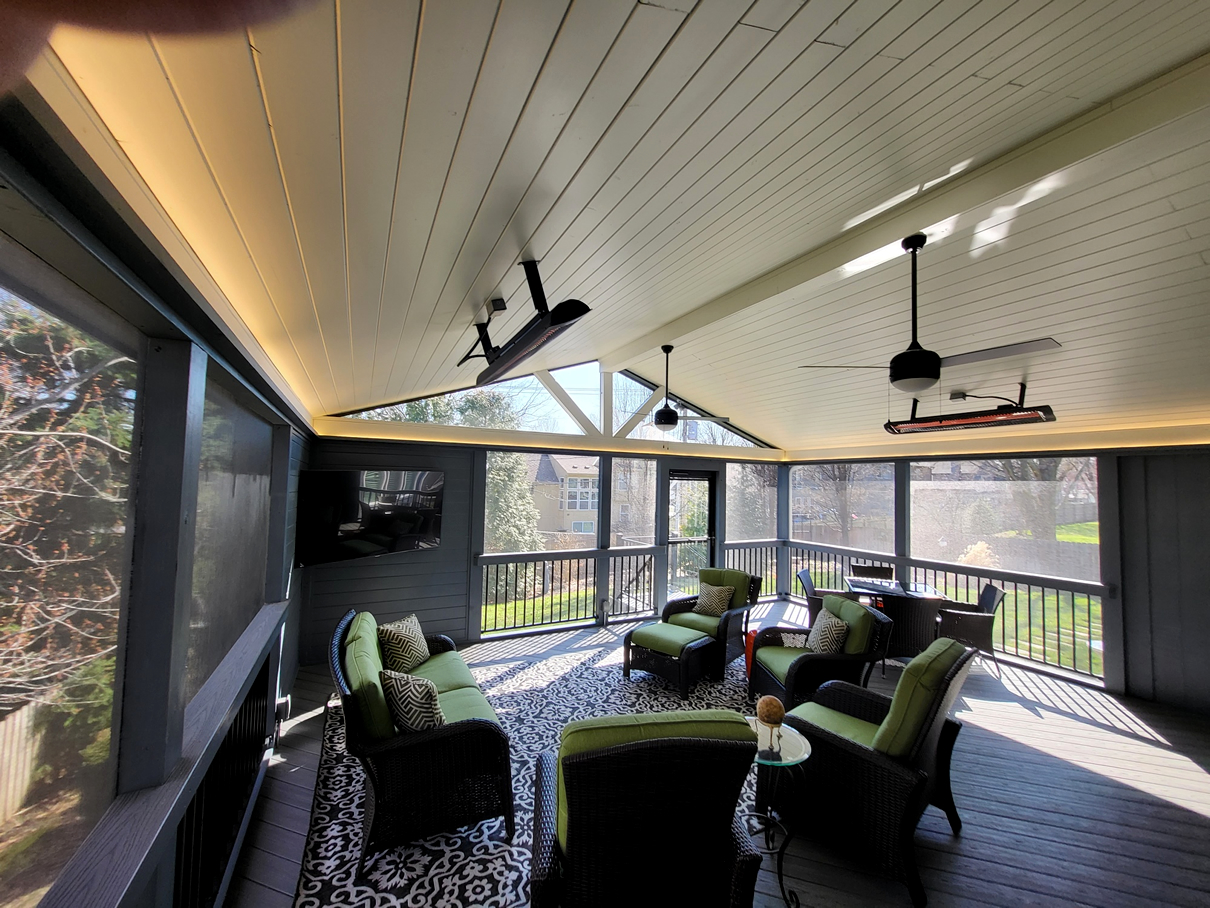 Archadeck, custom Olathe KS screen porch builders