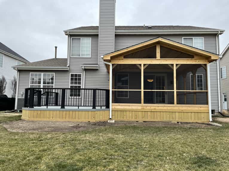 screened in porch
