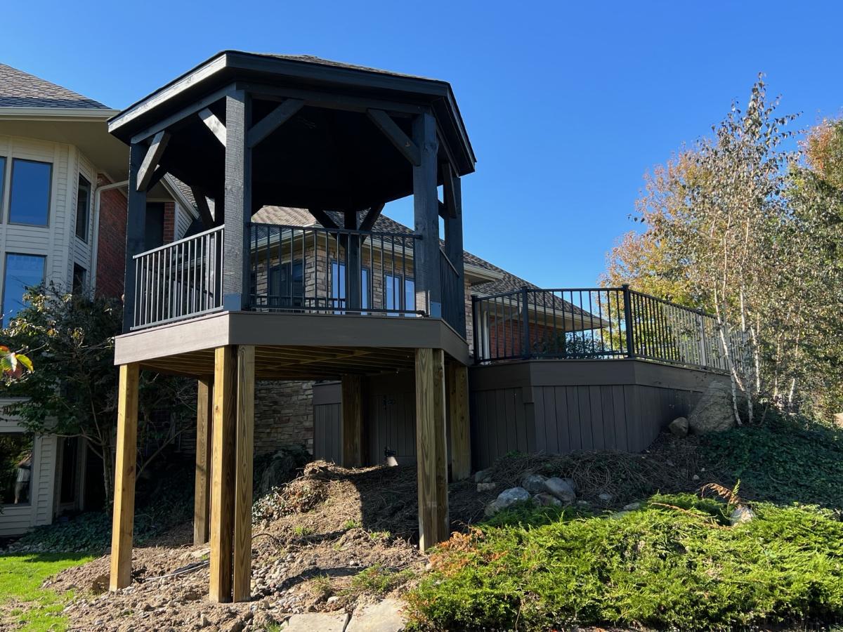 raised gazebo