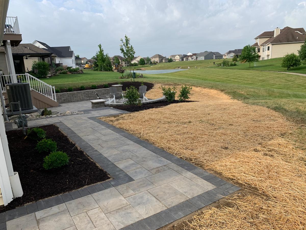 Belgard custom patio