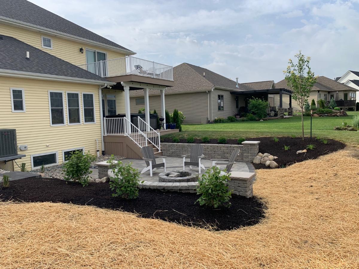 deck and patio combo