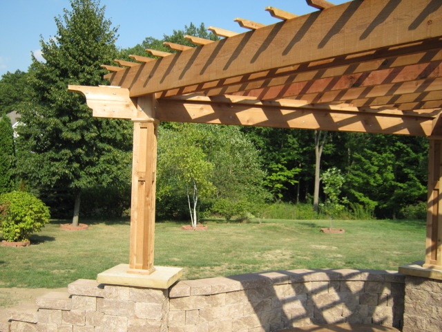 Cedar Pergola