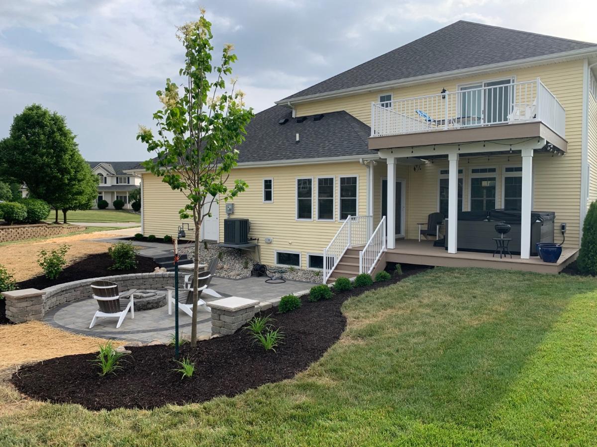 custom outdoor living space in Roanoke