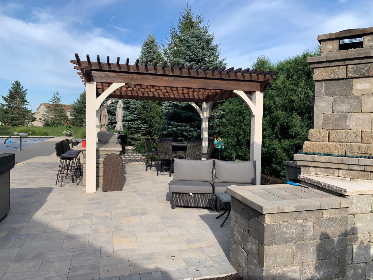 Fort Wayne Cedar Pergola
