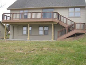 TimberTech deck on Jimmerson Lake