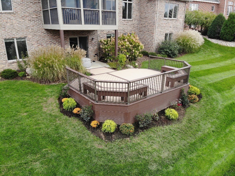 new deck build archadeck of fort wayne in the cliffs