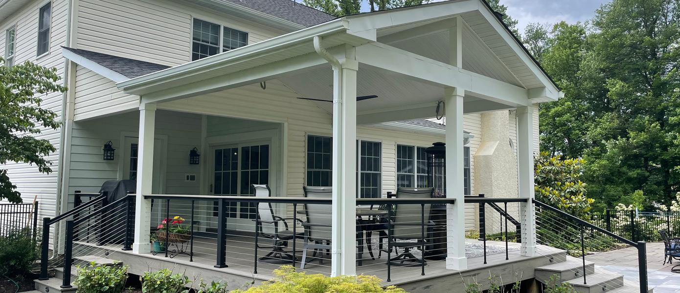 custom porch in Spartanburg