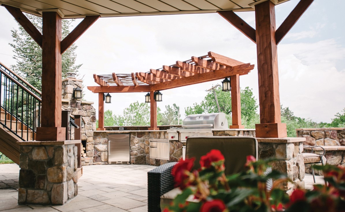 simpsonville sc outdoor kitchen builder