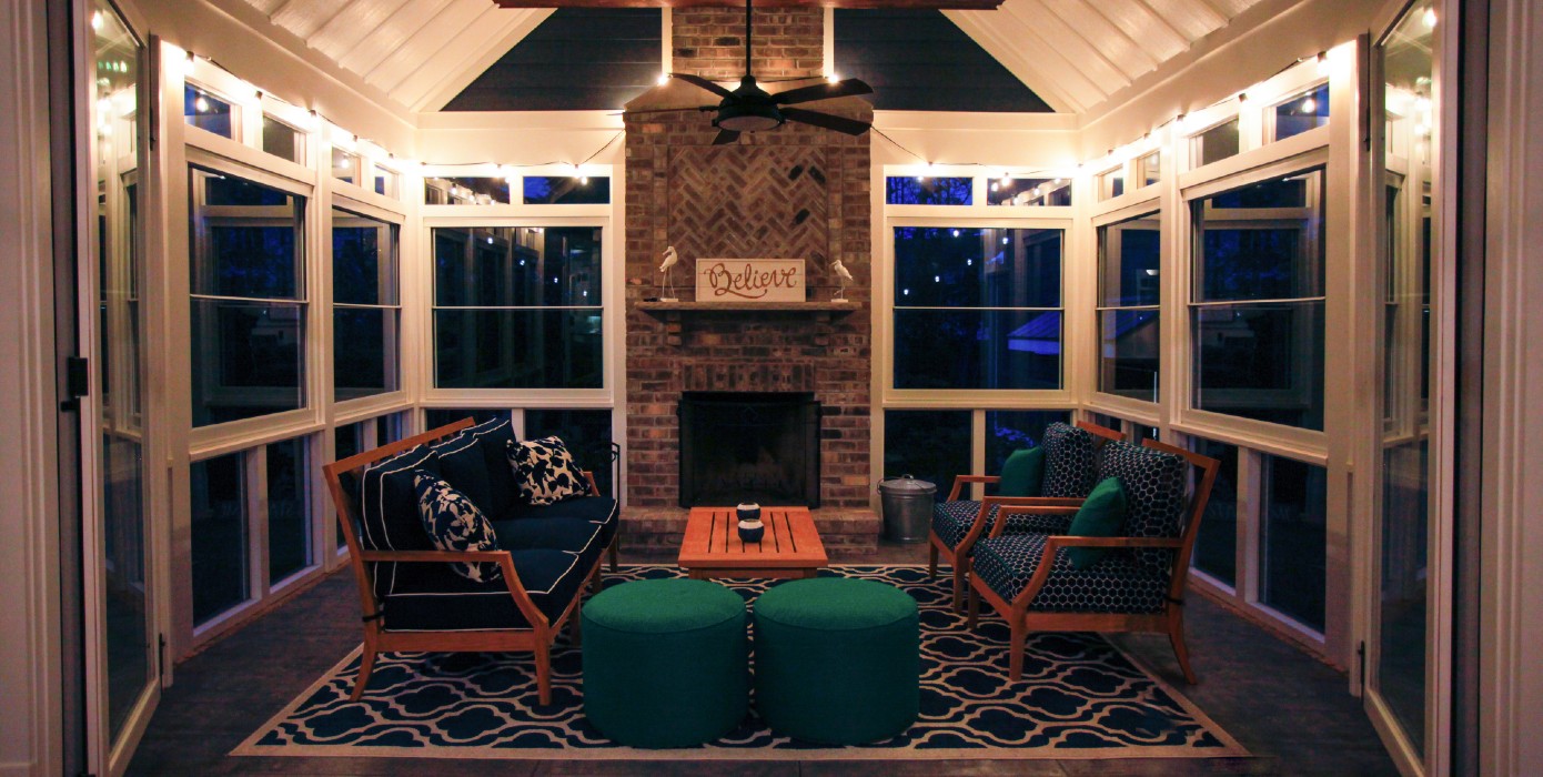 custom functional sunroom
