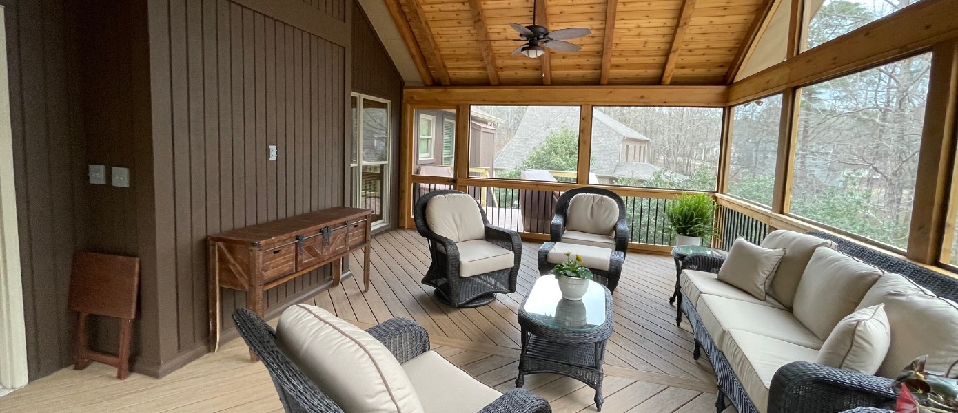 interior custom porch builder
