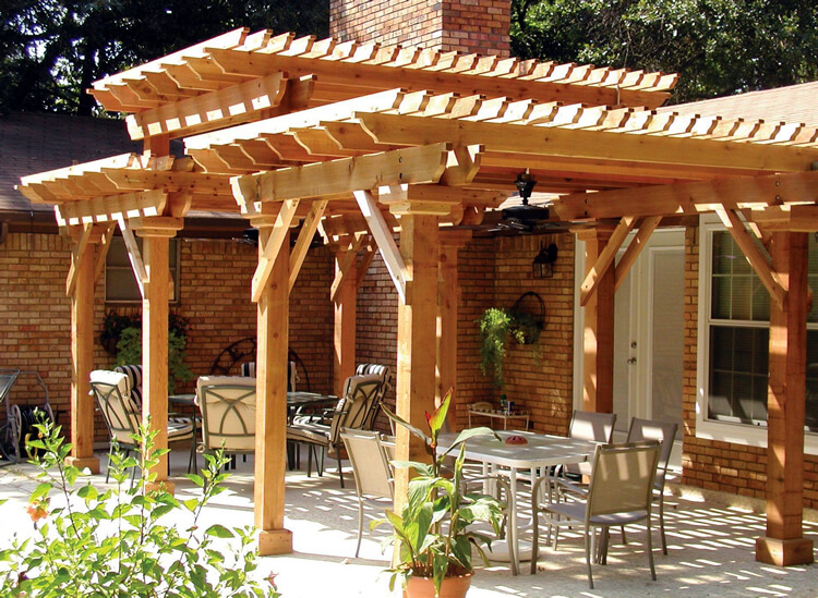 Do You Want A Pergola Or Roof, Cost Of Building A Patio Roof