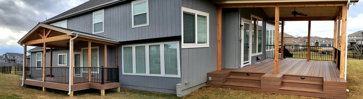 Lees Parkville MO porch builders