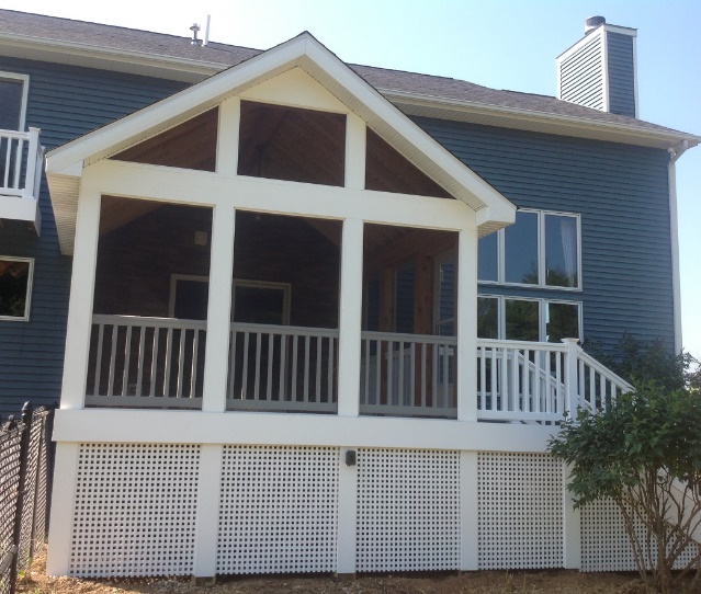 screened porch design fort wayne