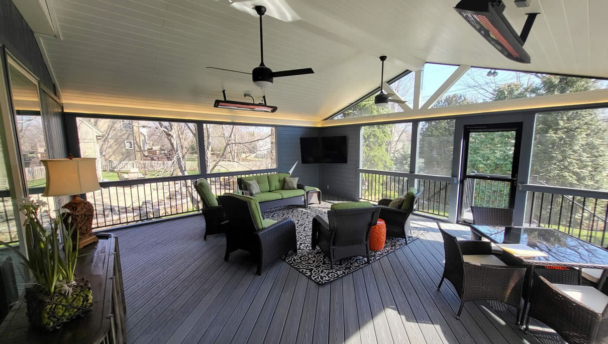 screened-in porches Kansas City area