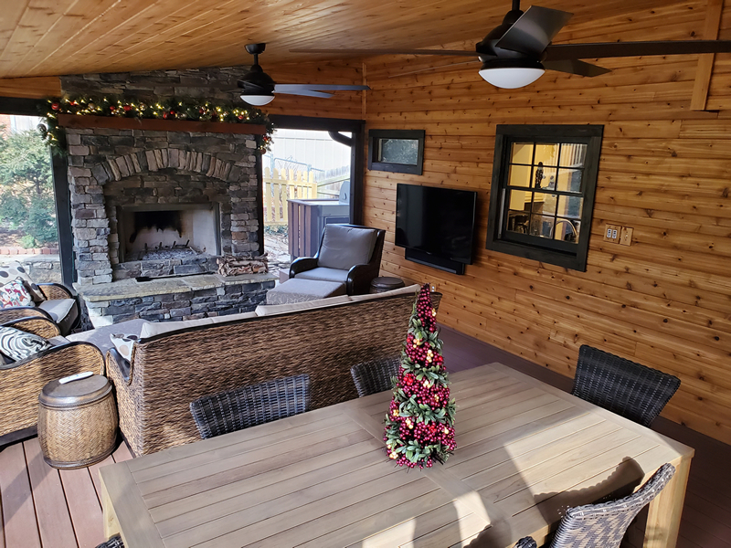 Outdoor patio
