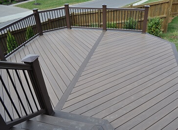 wood deck floor