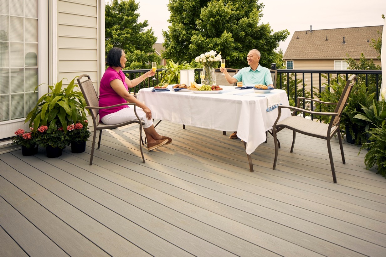 outdoor living space