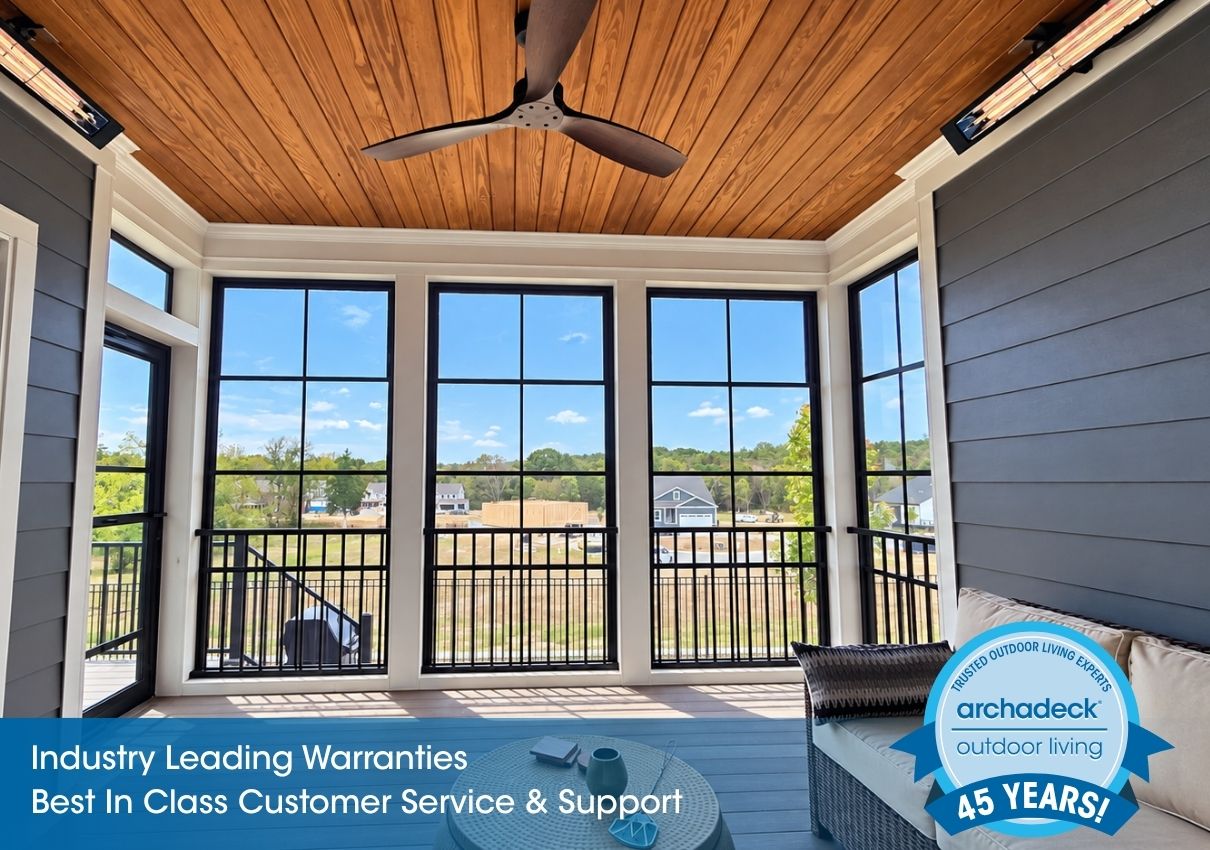 benefits of windows for screened porch