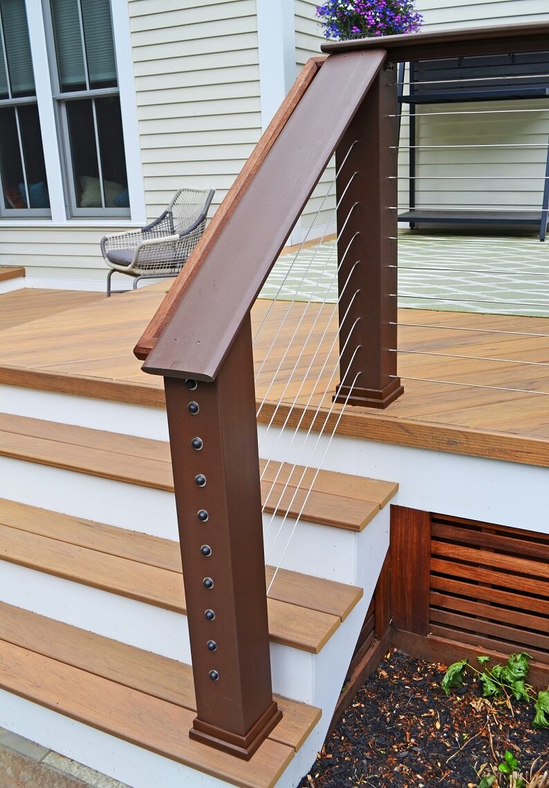 dual level decks on Nashville Deck Builder Custom Decks Nashville Tn