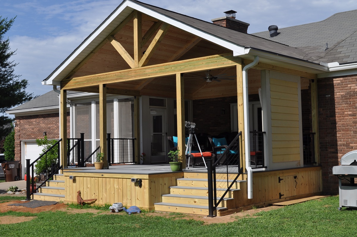 Covered porch