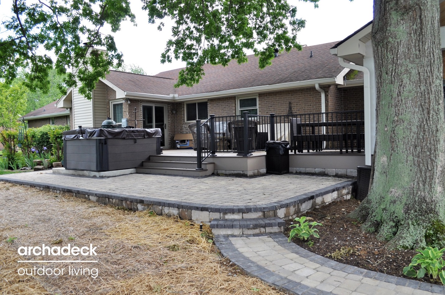 Murfeesboro Deck and Patio Combination Designs