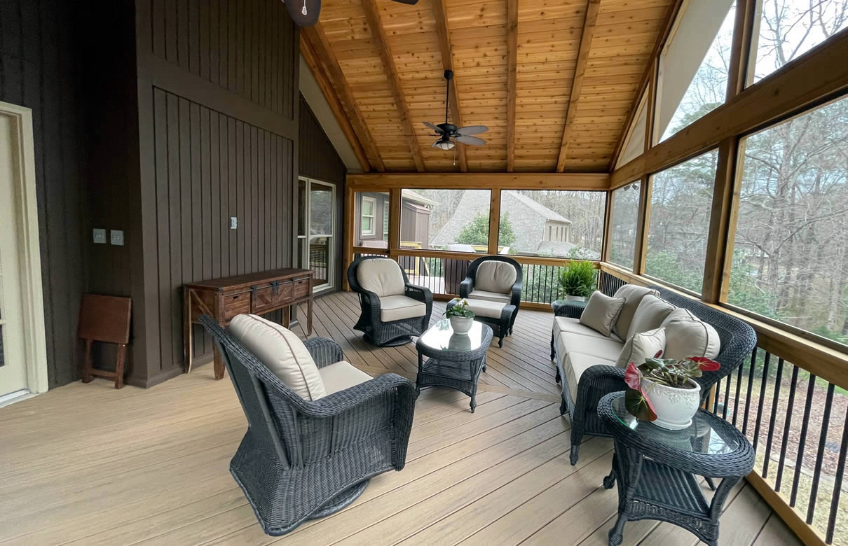 Spring Hill screened porches builders