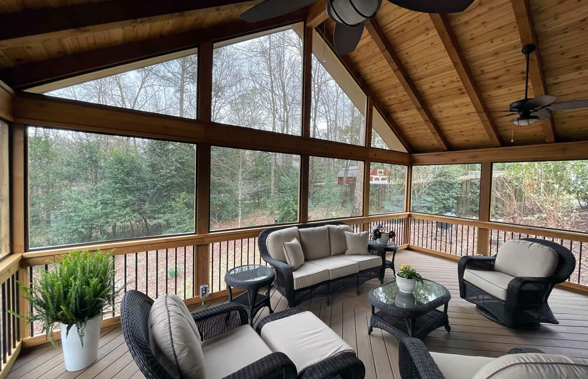 Spring Hill TN screened porch builders