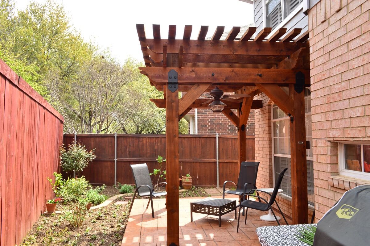 Covered patio