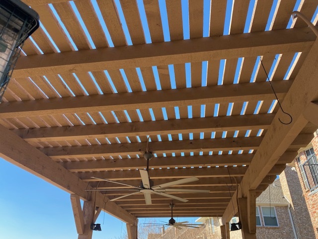 Irving TX Cedar Pergola Builders