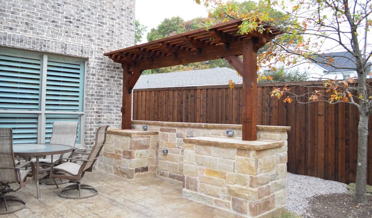 Wood Pergola