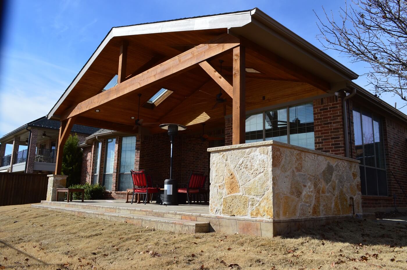 Outdoor patio extension