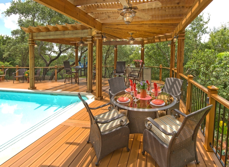 Texas L Shaped Pergola