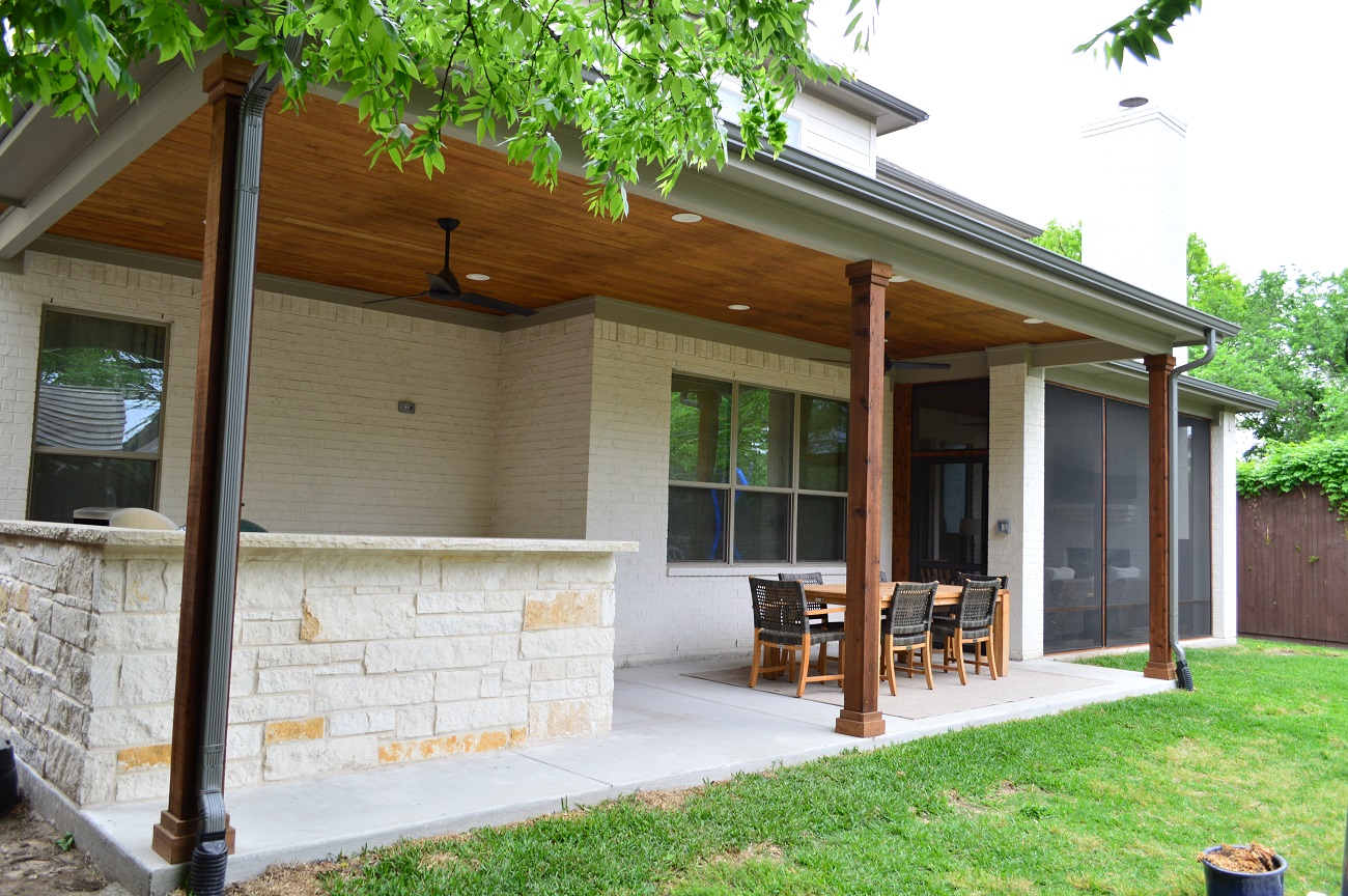 Outdoor porch