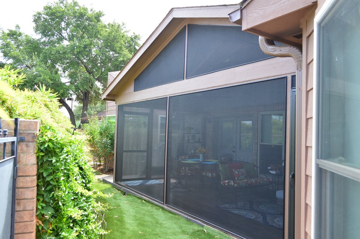 Screened porch