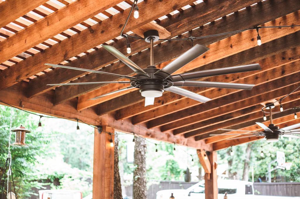 Custom pergola with Polygal cover are a viable shade structure option.