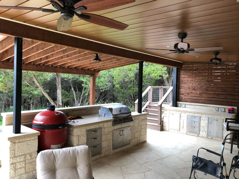 Outdoor kitchen