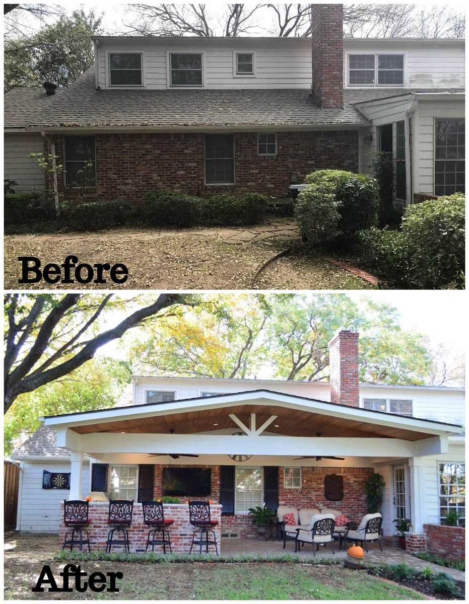 dfw patio design on Before After Photo Gallery