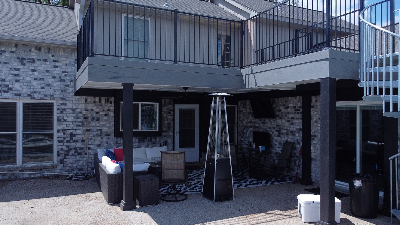 poolside outdoor living deck timbertech the colony tx