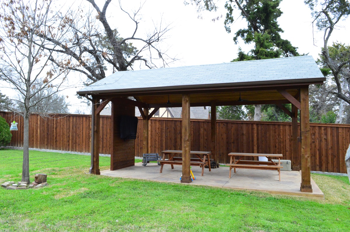 Dallas Backyard Cabana Builder.