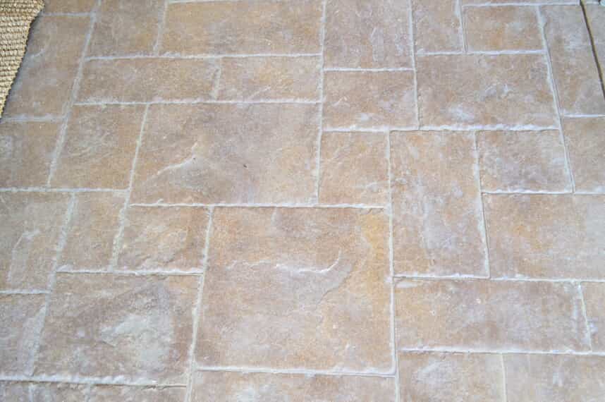 tan patio flooring