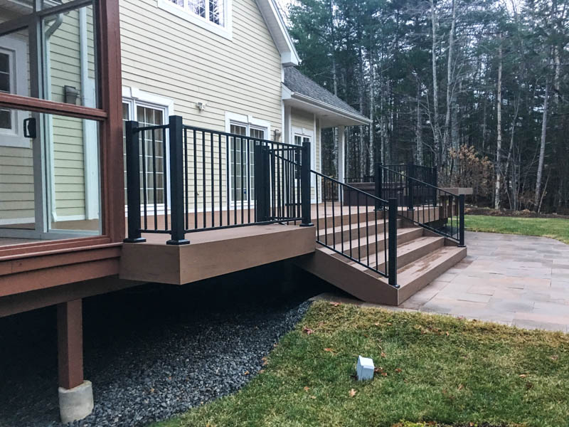 three season sunroom with entertainment area