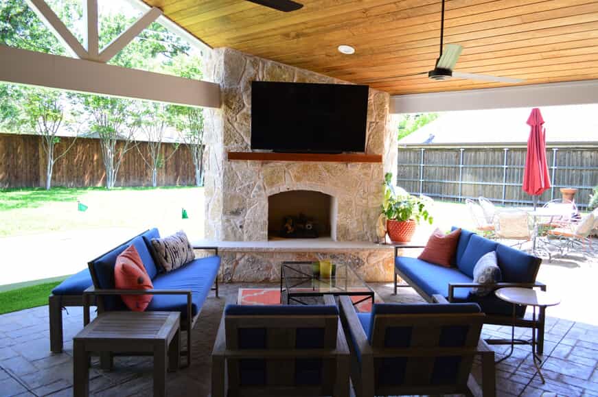 perfect outdoor gathering spot
