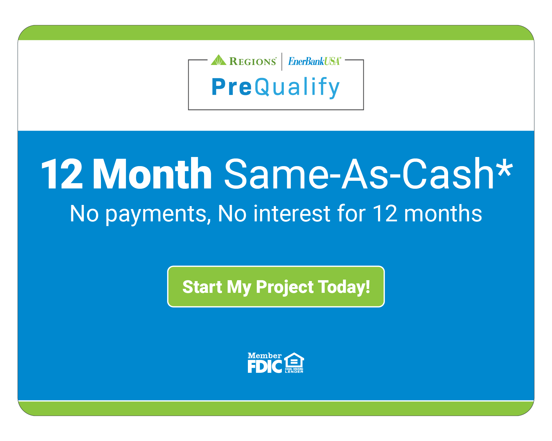 financing options 12 month same as cash loan