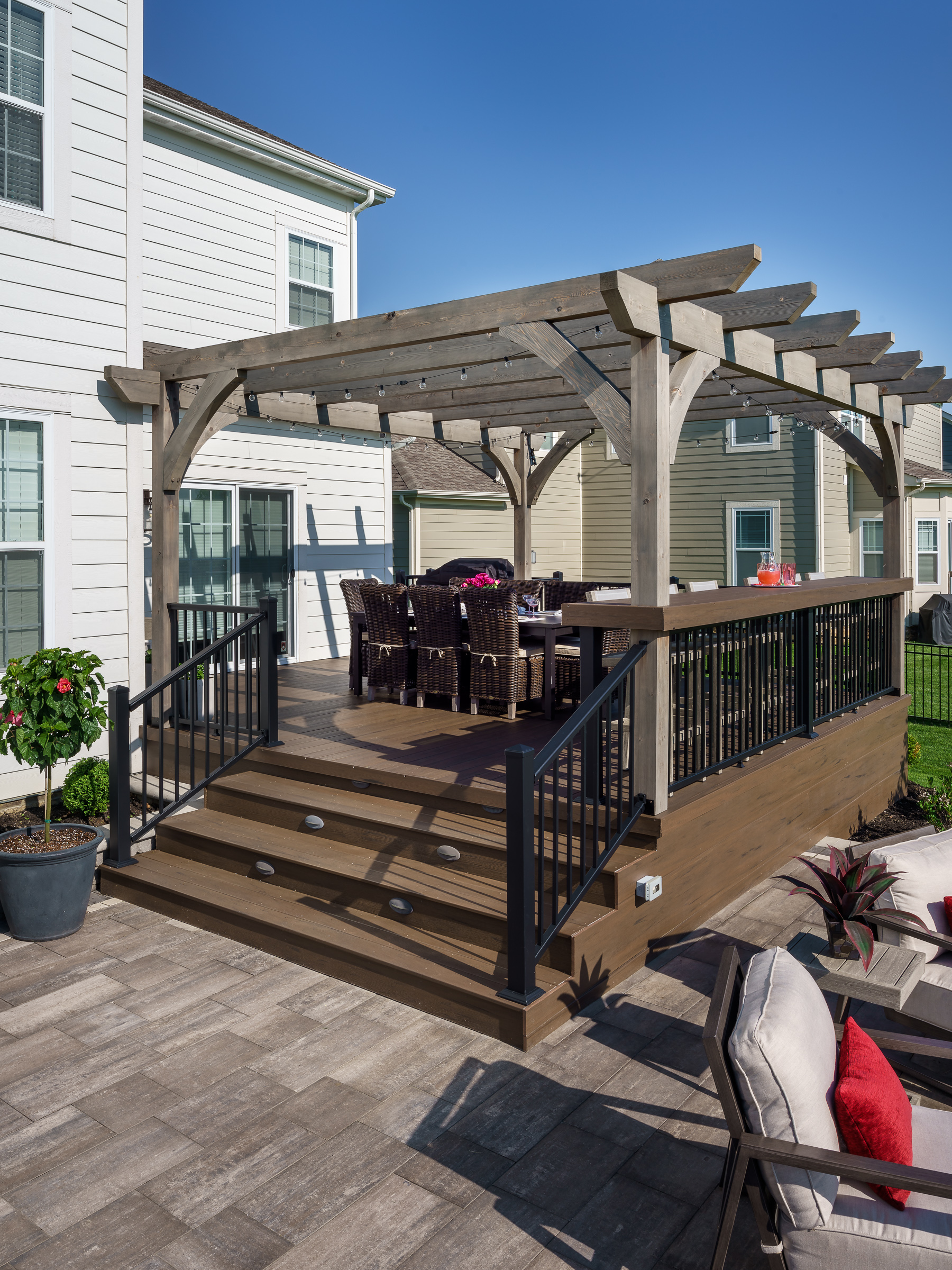 composite deck pictures and ideas on Composite Vinyl Decks Photo Gallery
