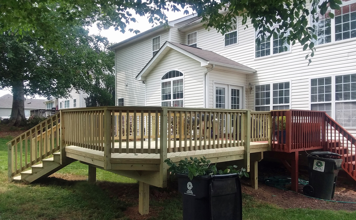 Greensboro Deck Builder: Deck Expansion Project