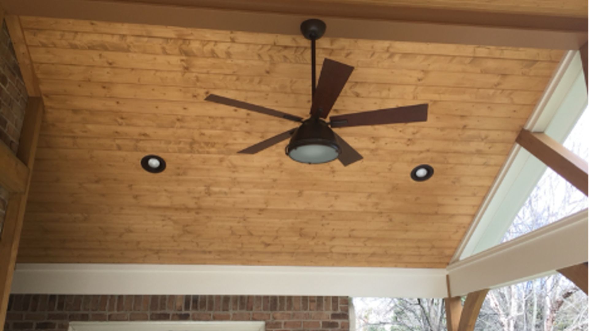 PT pine ceiling option