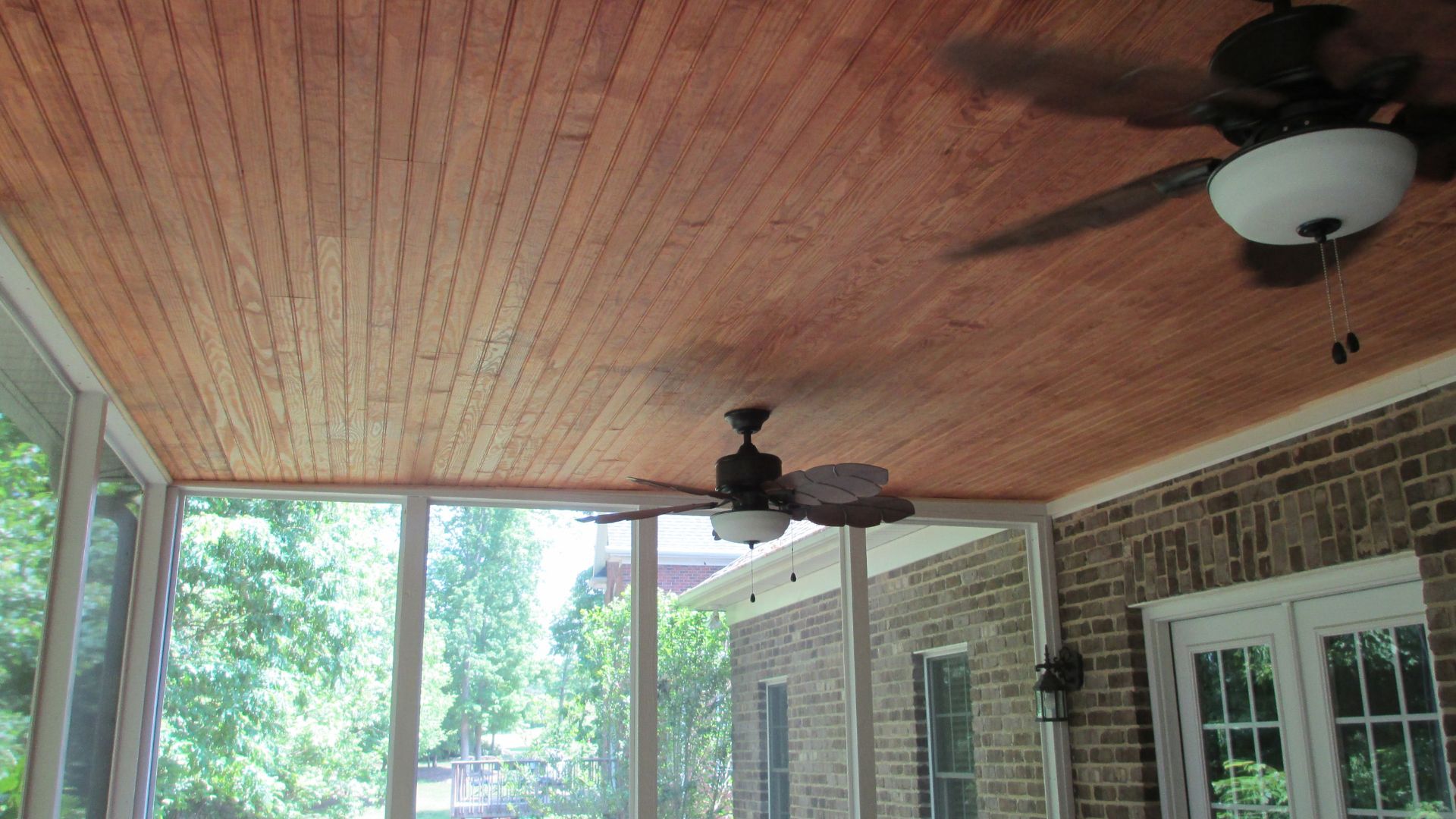 enclosed ceiling system option
